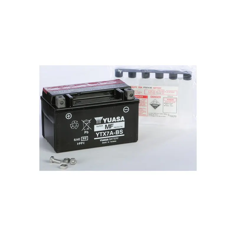 Yuasa Ytx7A-Bs Agm Battery With Advanced Grid Technology – Maintenance-Free, Reliable Start 1