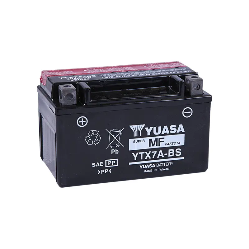 Yuasa Ytx7A-Bs Agm Powersport Battery – 33 Ah, Sealed Lead-Acid 1