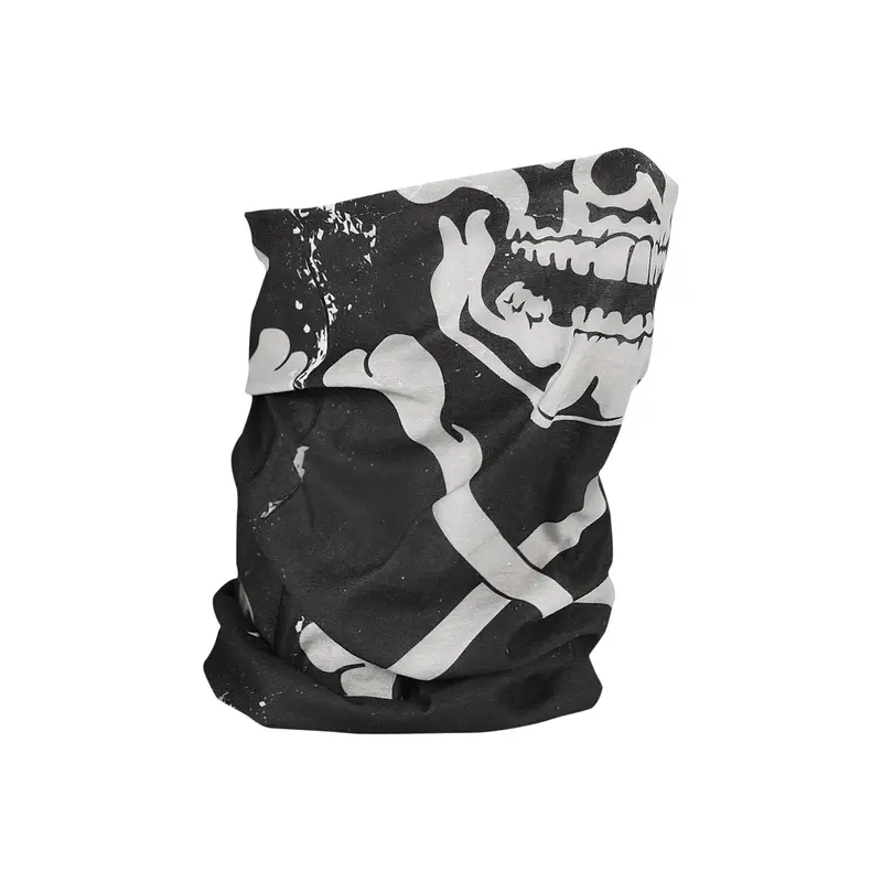Zan Motley Tube Bandana – Skull & Bones Pattern 1