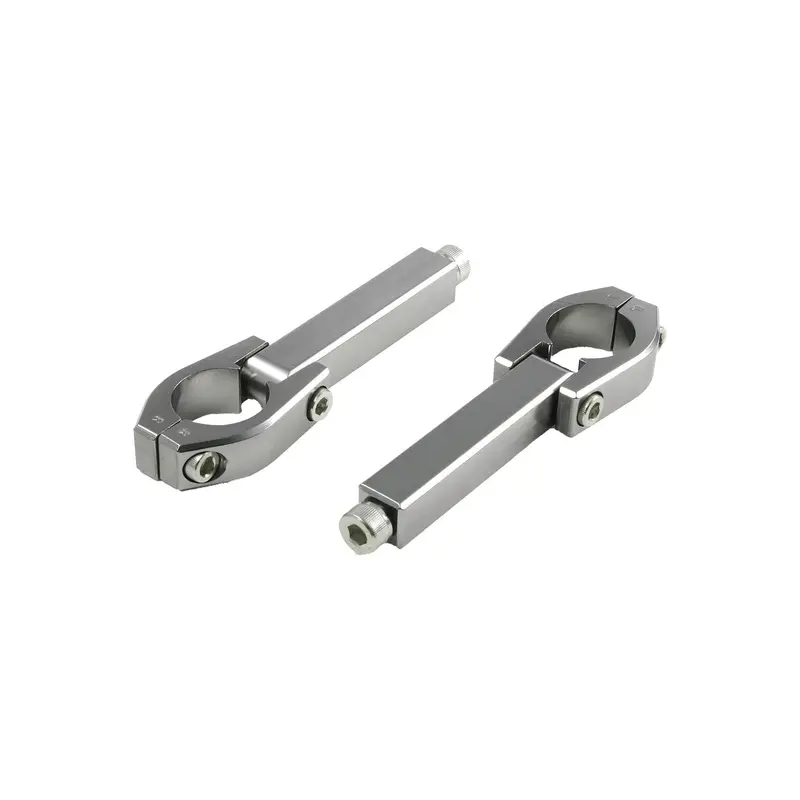 Zeta Armor Replacement Clamps – 7/8" Handlebar, Long-Extension Style 1
